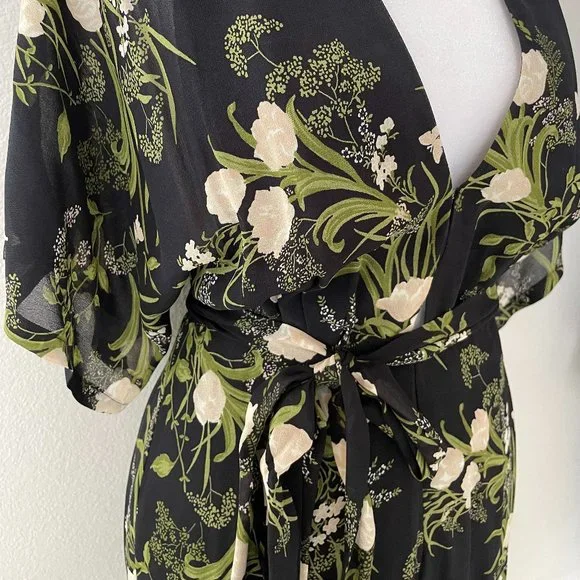 Reformation Lemongrass Jumpsuit Anastasia Size 6 - Picture 8 of 11